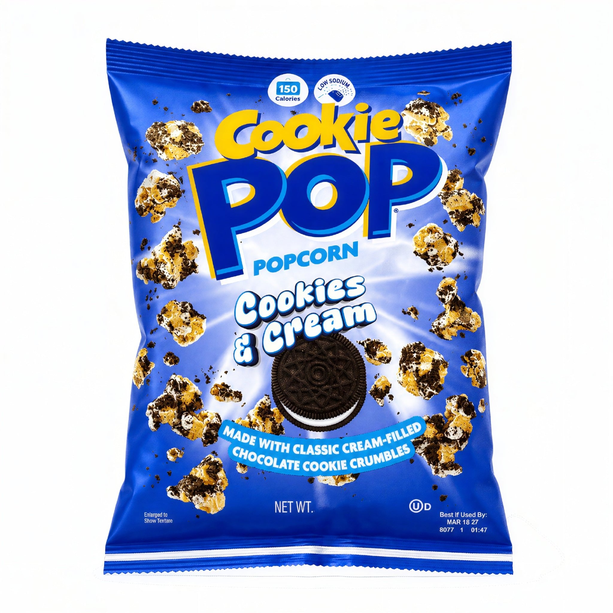 Cookie Pop Cookies & Cream Popcorn (113g)