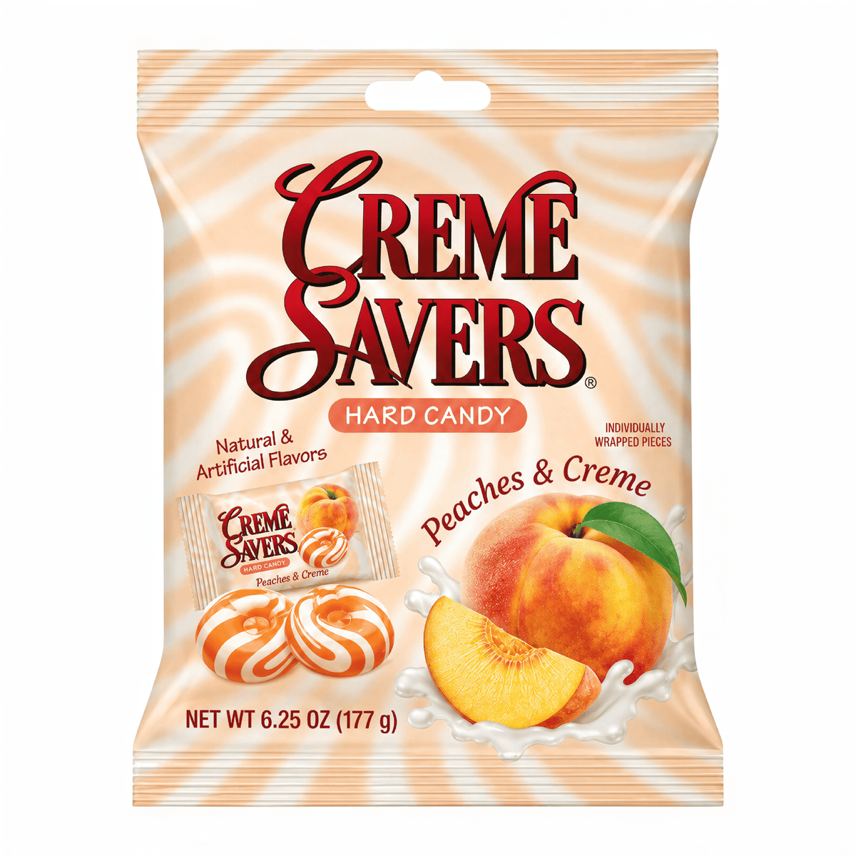 Creme Savers Peaches & Creme (177g)