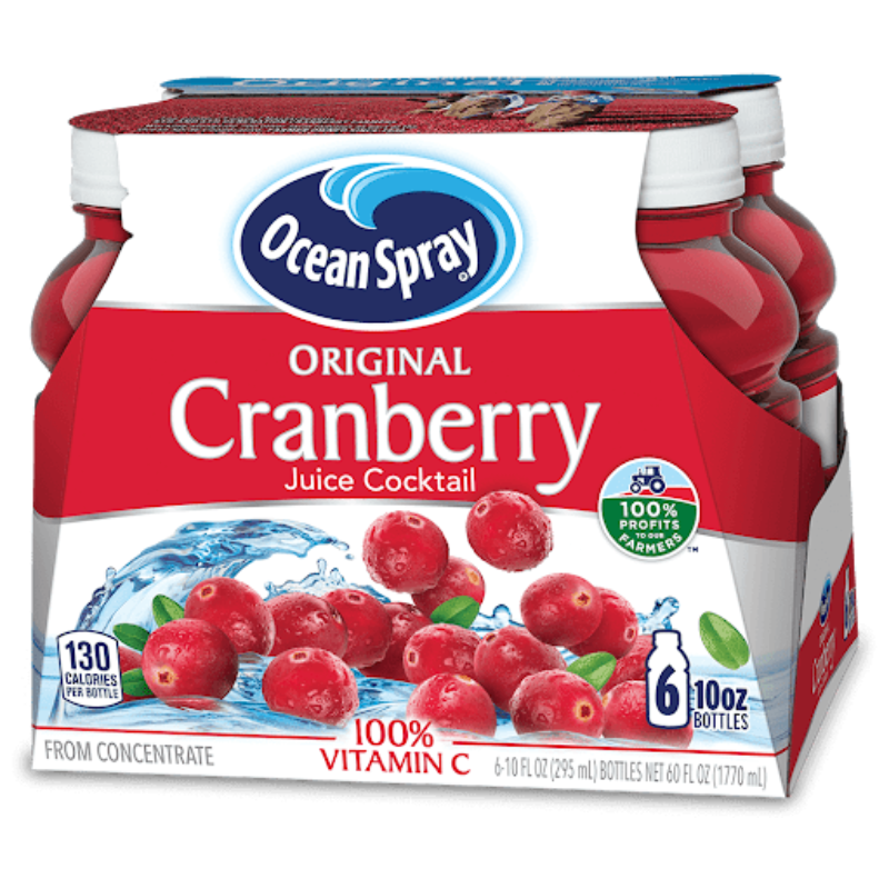 Ocean Spray Cran-Juice Cocktail (295ml) (6 Pack)