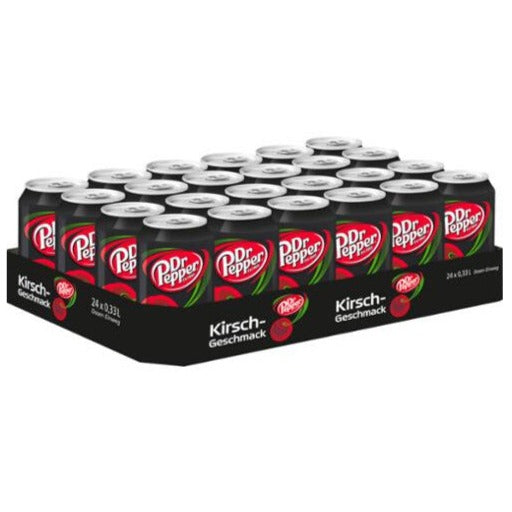 Dr Pepper Cherry (330ml) (24 Pack)