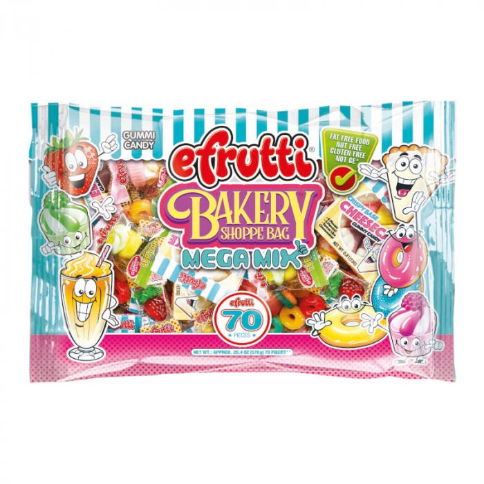 eFrutti Gummi Bakery Bag Mega Mix (571g)