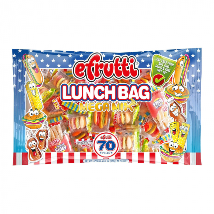 eFrutti Gummi Lunch Bag Mega Mix (571g)