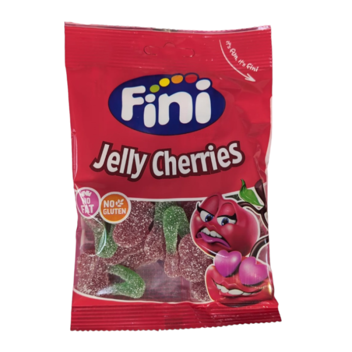 Fini Jelly Fizzy Cherries Halal (75g)