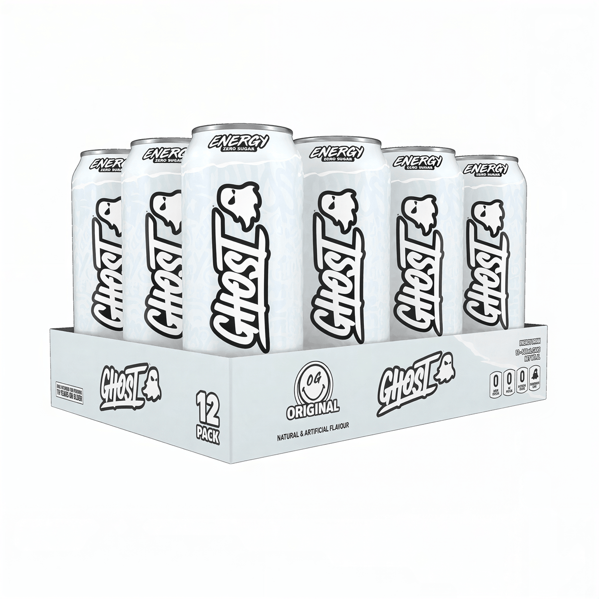 Ghost Original Zero Sugar Energy Drink (500ml) 12 Pack