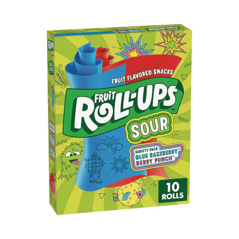 Fruit Roll Up Sour Variety Pack (141g)