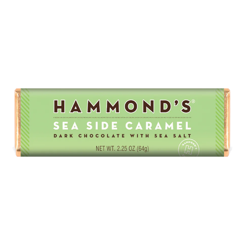 Hammond's Sea Side Caramel Dark Chocolate Bar (64g)