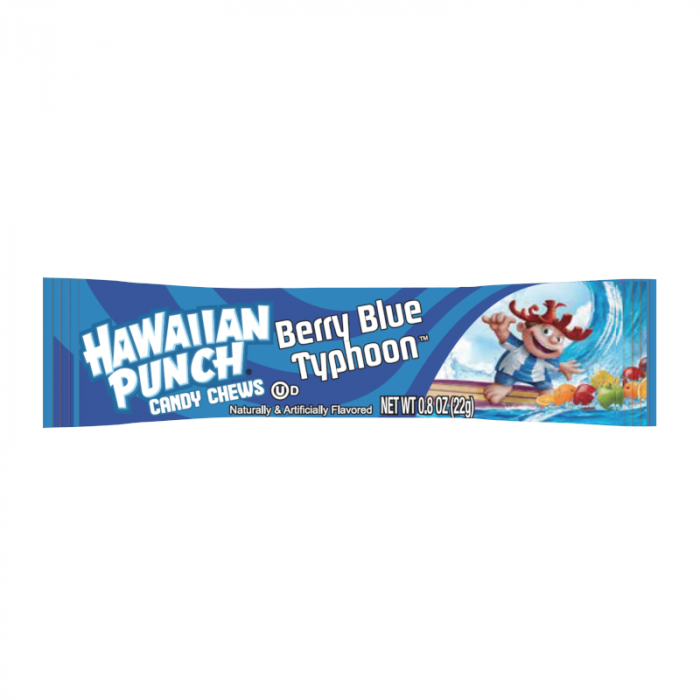 Hawaiian Punch Chews Bar Berry Blue Typhoon (22g)