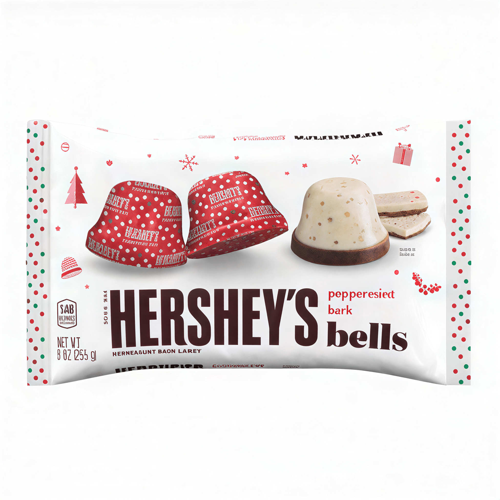 Hershey's Peppermint Bark Bells (226g)