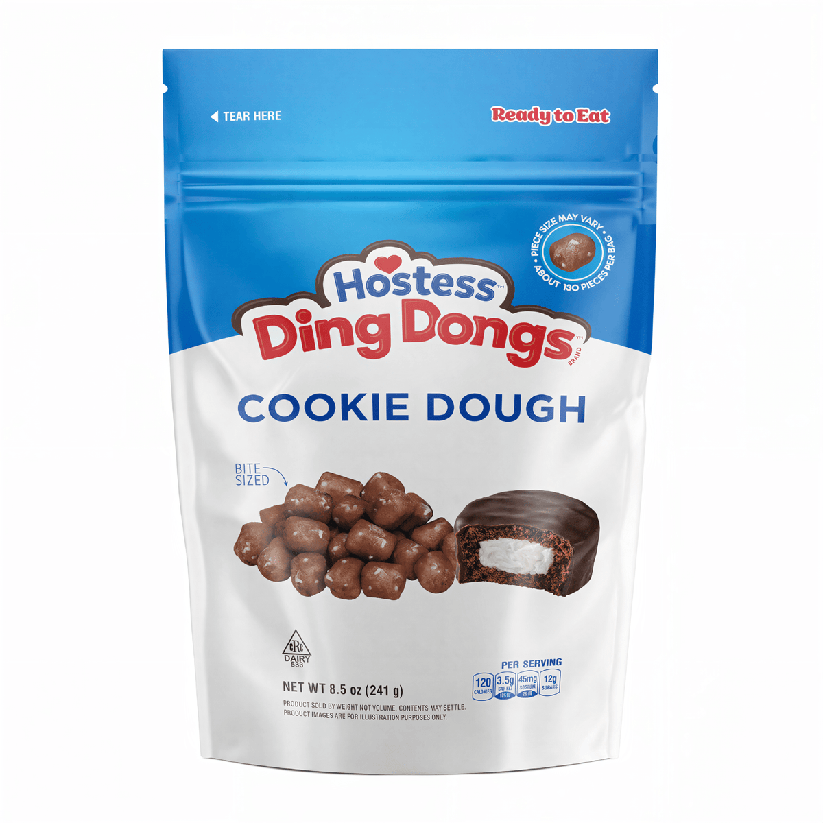 Hostess Ding Dongs Cookie Dough Bites (241g)