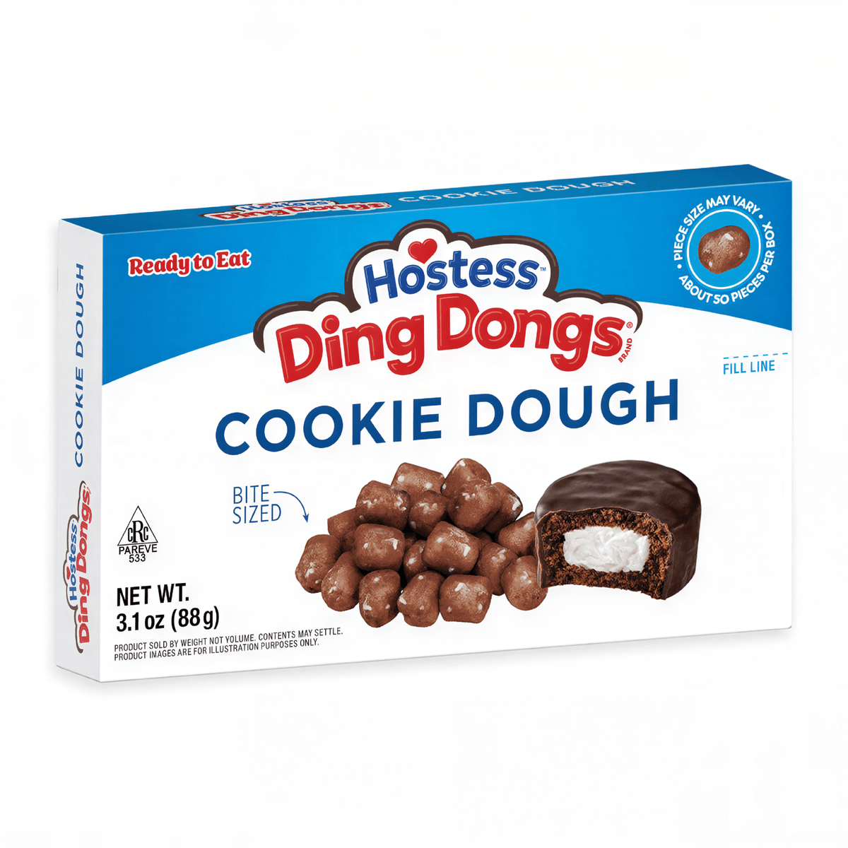 Hostess Ding Dongs Cookie Dough Bites (88g)