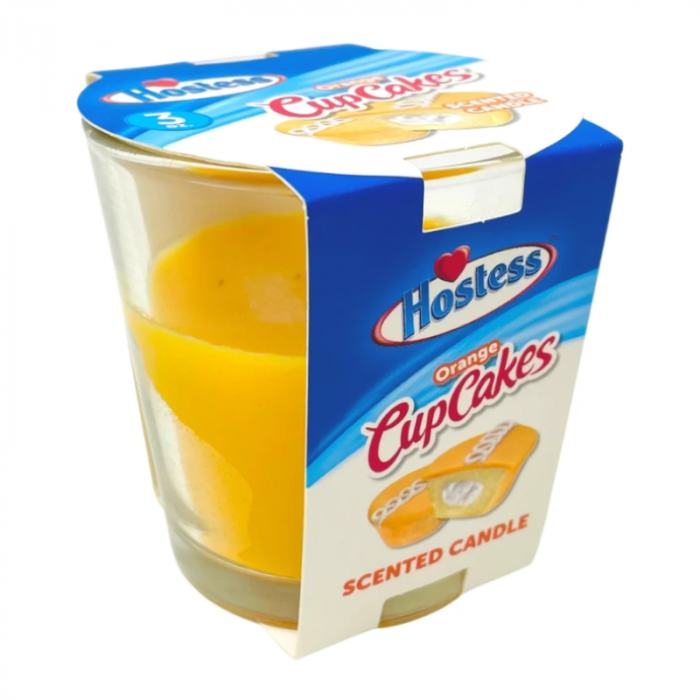 Hostess Orange Cupcake Scented Candle (85g)