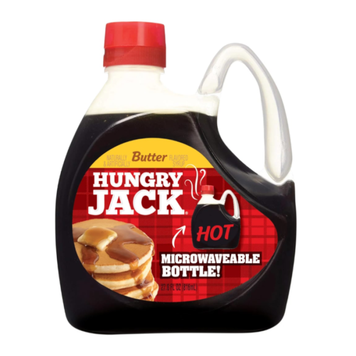 Hungry Jack Butter Flavoured Pancake Syrup (816ml)