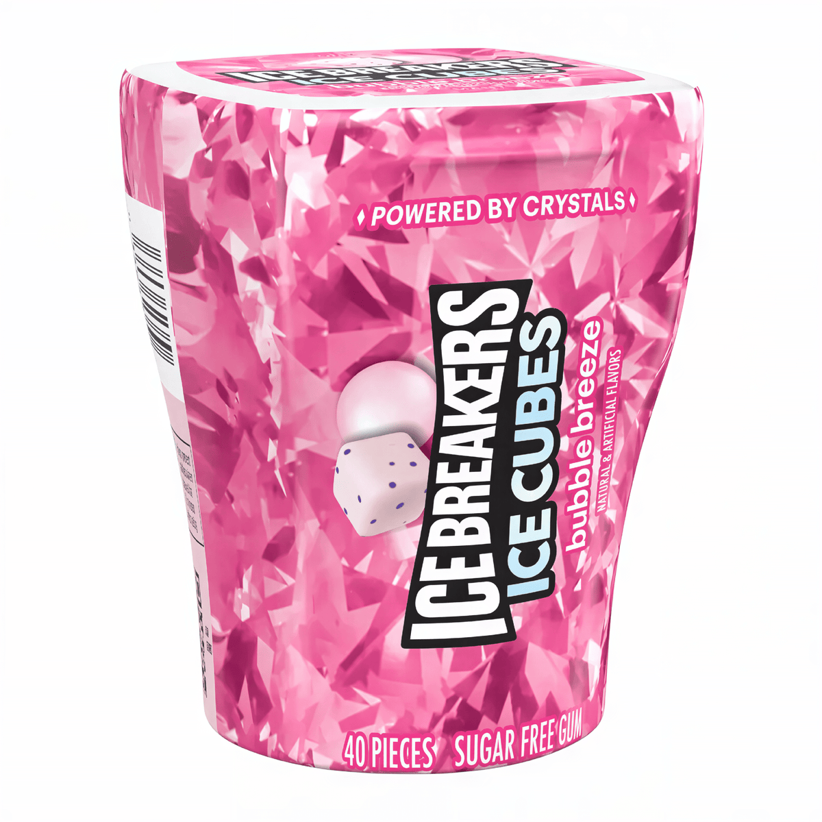 Ice Breakers Ice Cubes Bubble Breeze Sugar Free Gum (92g)