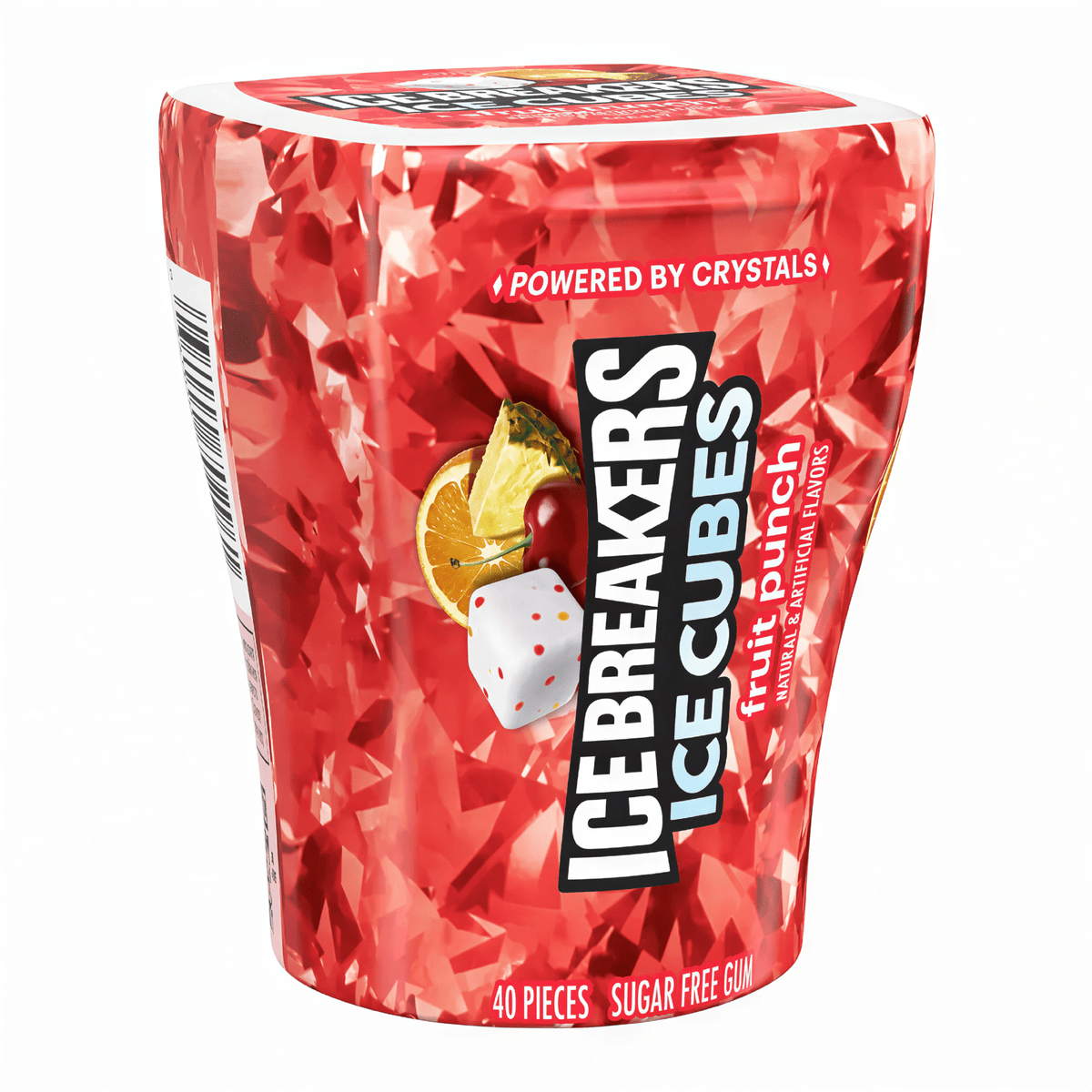 Ice Breakers Ice Cubes Fruit Punch Sugar Free Gum (92g)