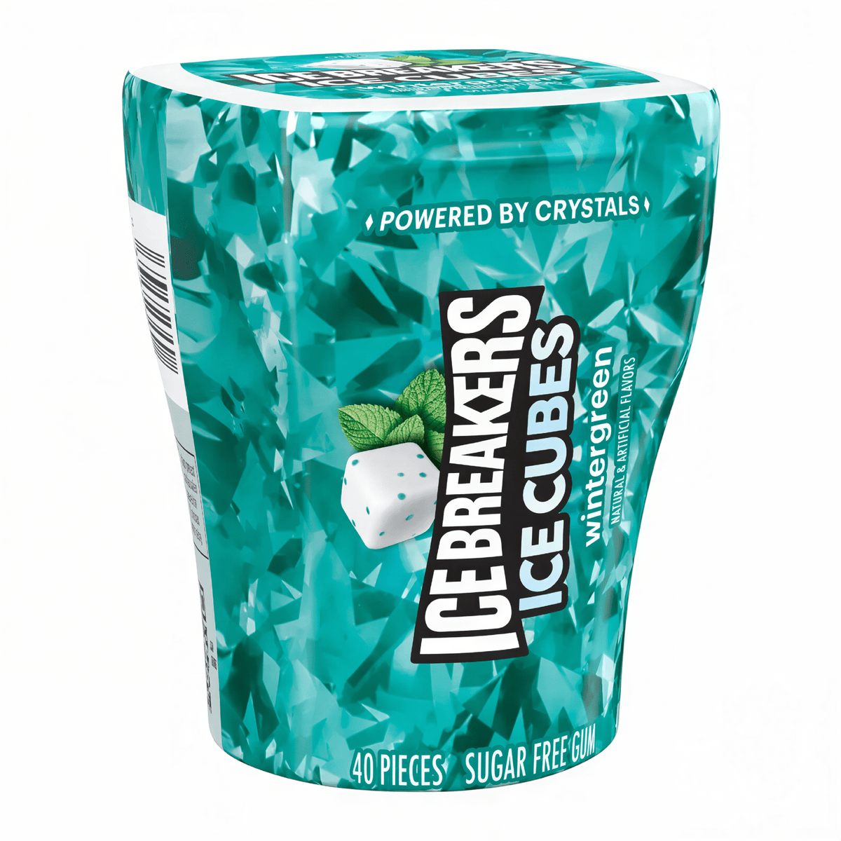 Ice Breakers Ice Cubes Wintergreen Sugar Free Gum (92g)