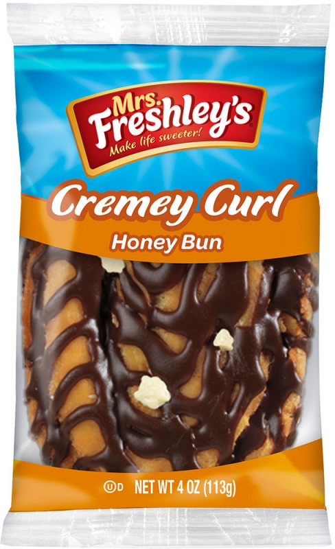 Mrs Freshley's Creme Curl Honey Buns (113g)