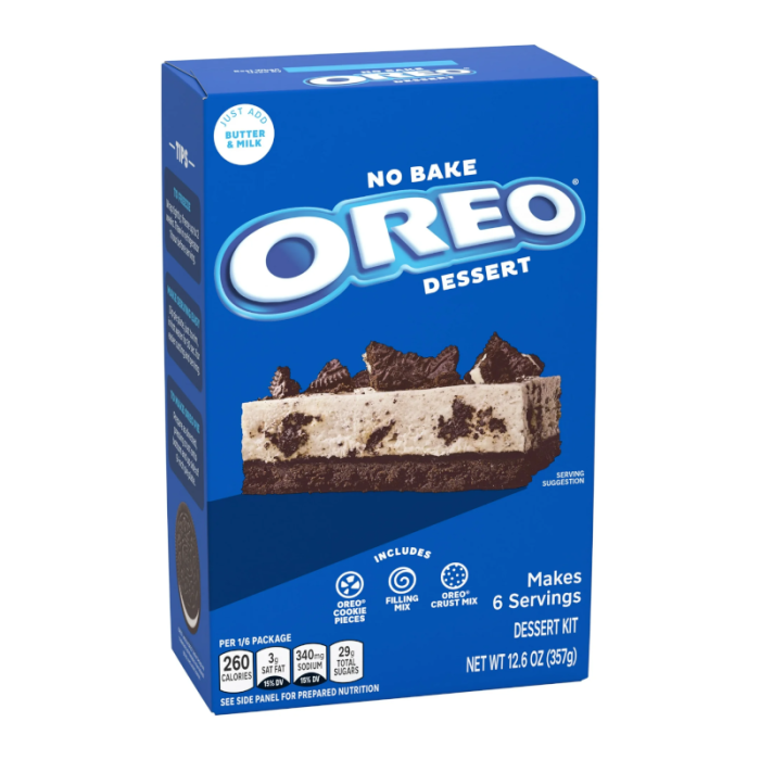 Jell-O Oreo No Bake Dessert Mix (357g)