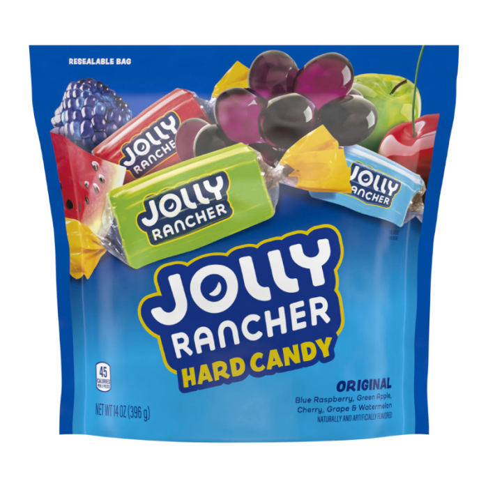 Jolly Rancher Hard Assorted Candy Original Flavours (368g)