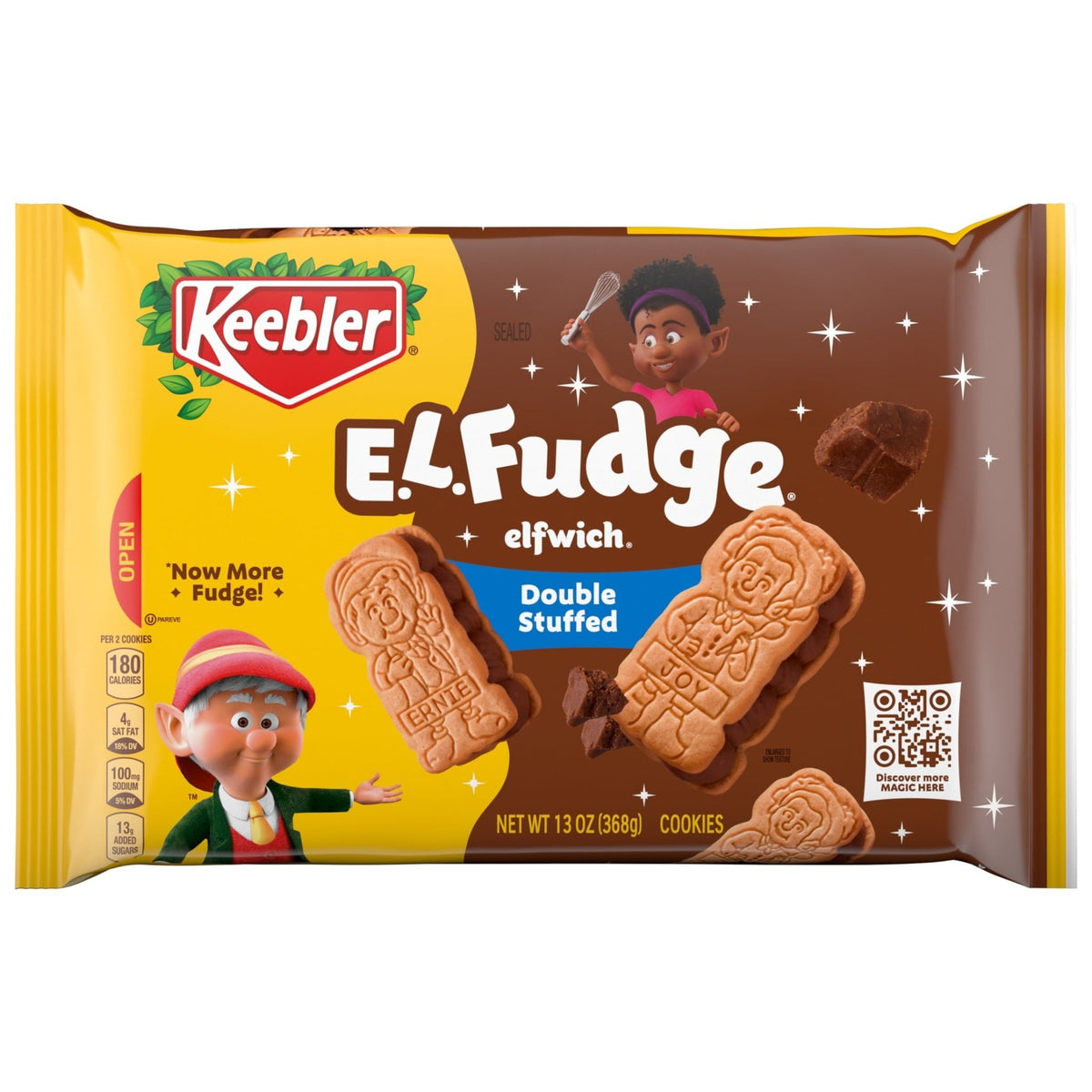Keebler E.L. Fudge Double Stuffed Cookies 369g