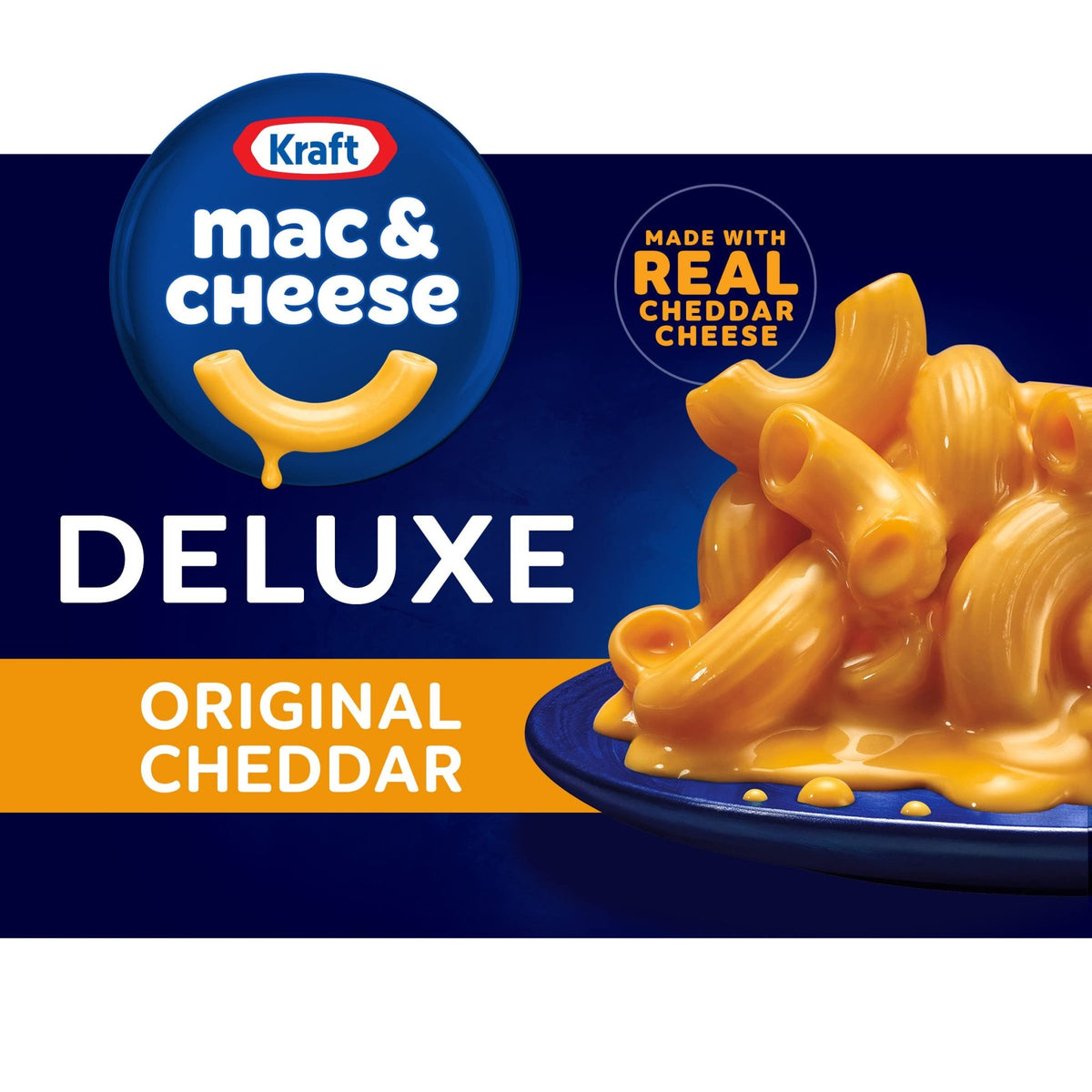 Kraft Deluxe Original Cheddar Macaroni & Cheese Dinner (397g)