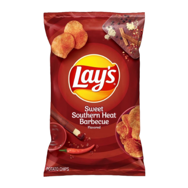 Lay's Sweet Southern Heat Barbecue Potato Chips (184.2g)