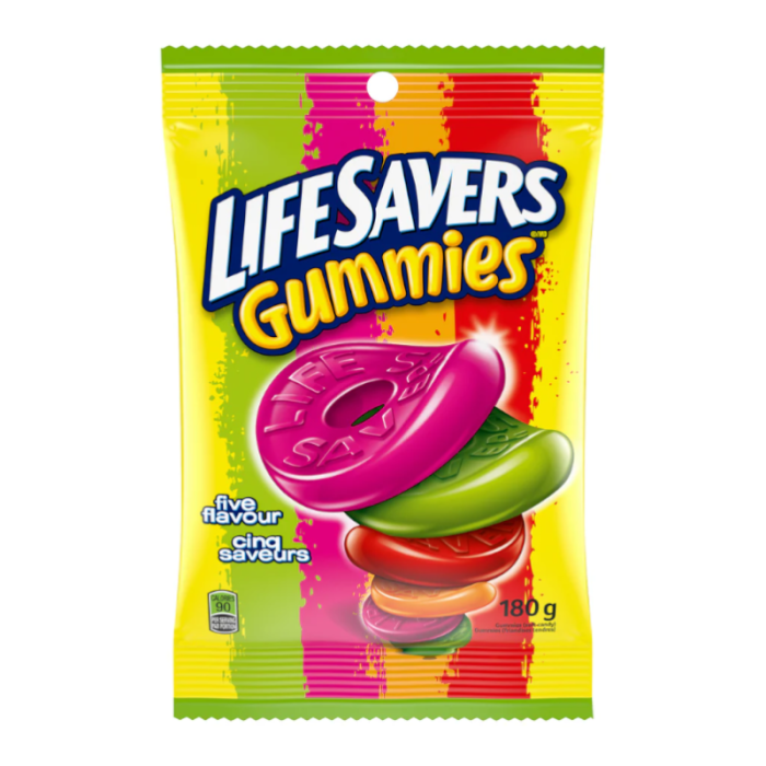 Life Savers Gummies 5 Flavours (180g)