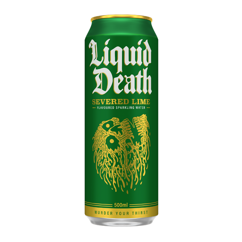 Liquid Death Severed Lime Sparkling Water (500ml)