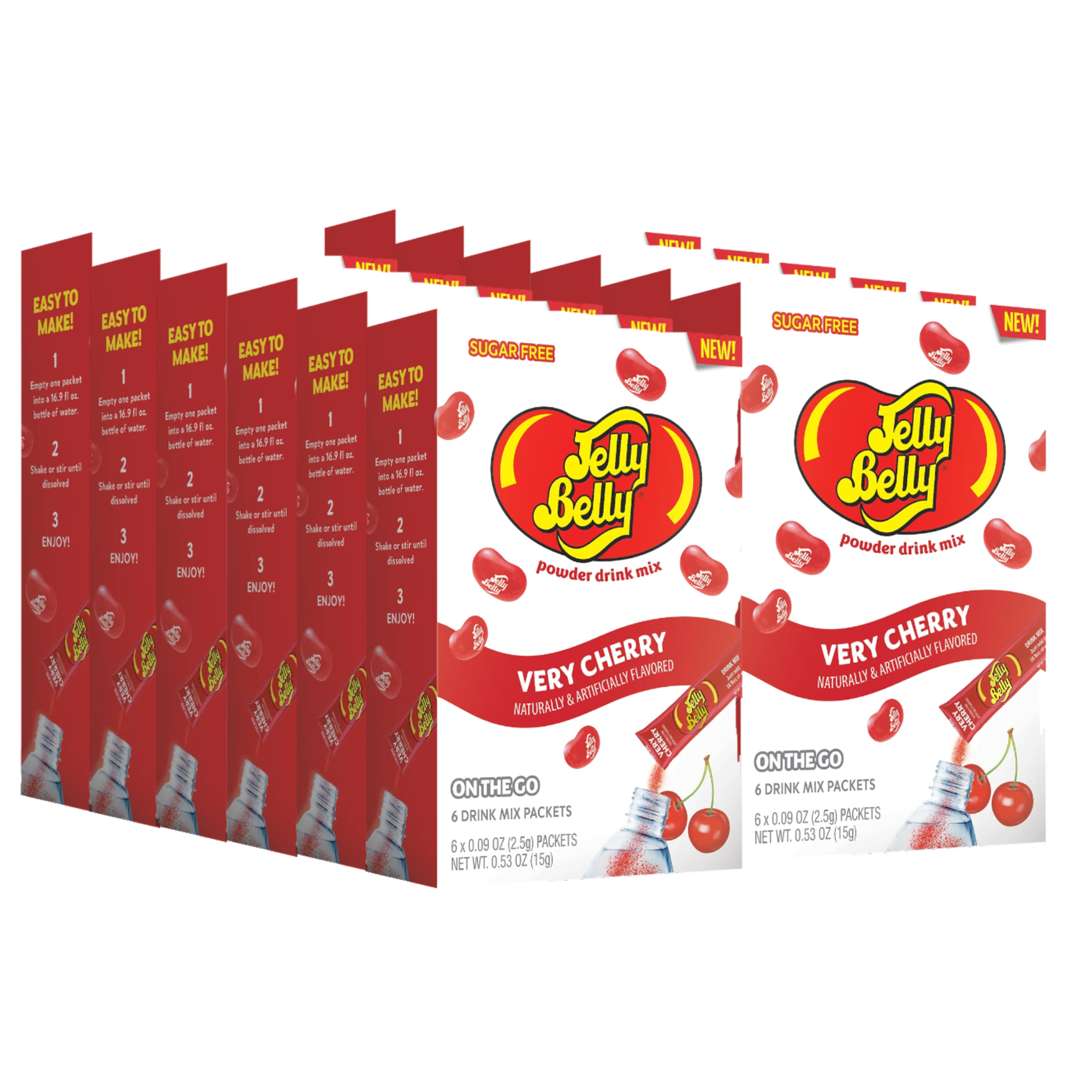 Jelly Belly Very Cherry Singles To Go (180g) (12 Pack)