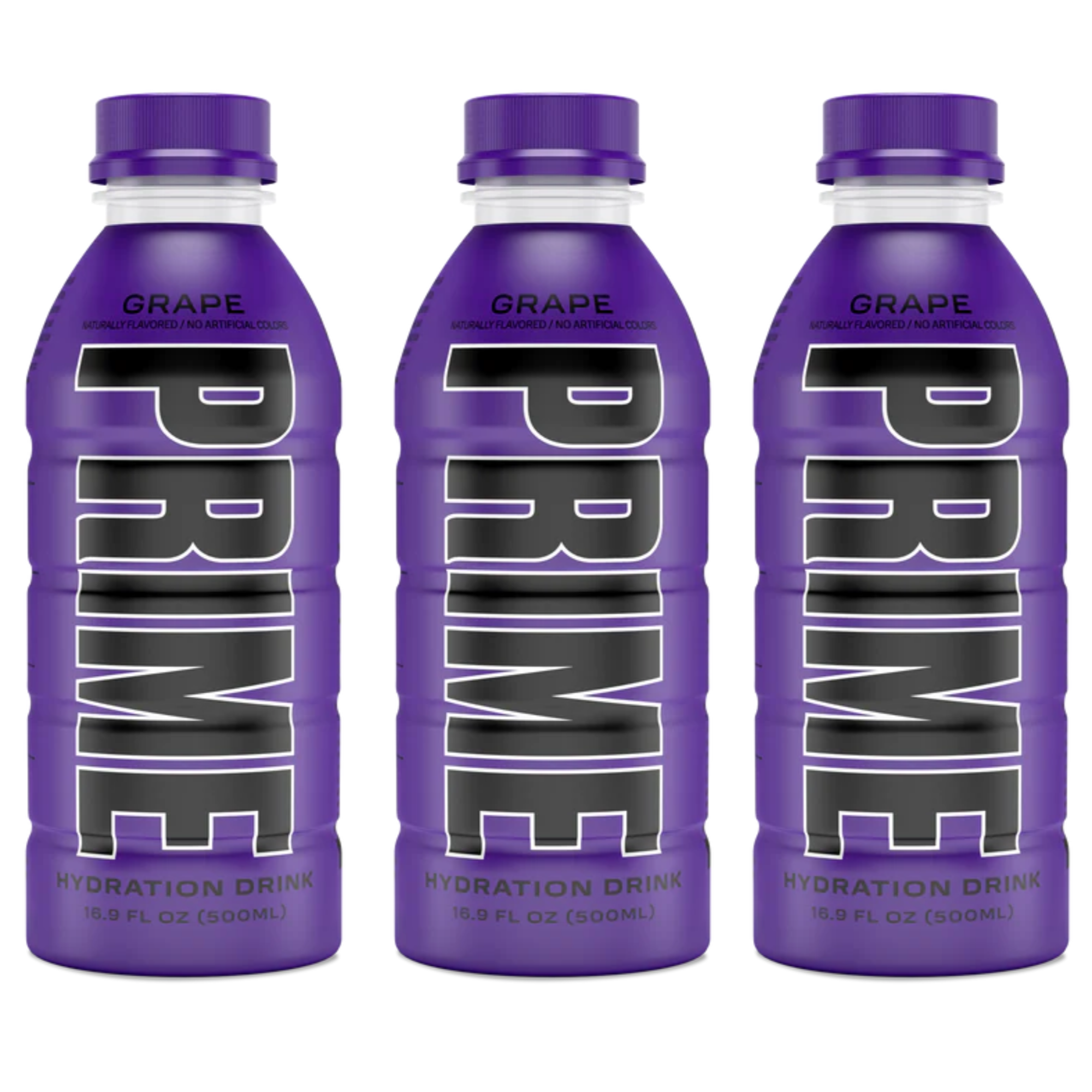 Prime Hydration Grape (500ml) (3 Pack)