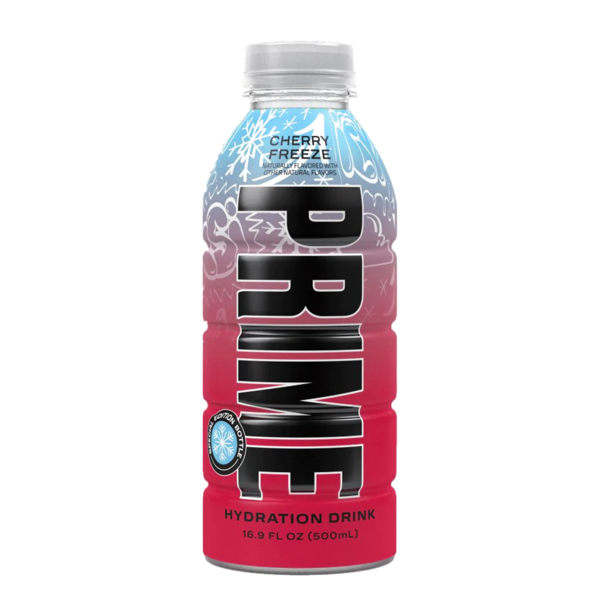 (DENTED BOTTLE) Prime Hydration Cherry Freeze (Walmart Exclusive Limited Edition) (500ml)