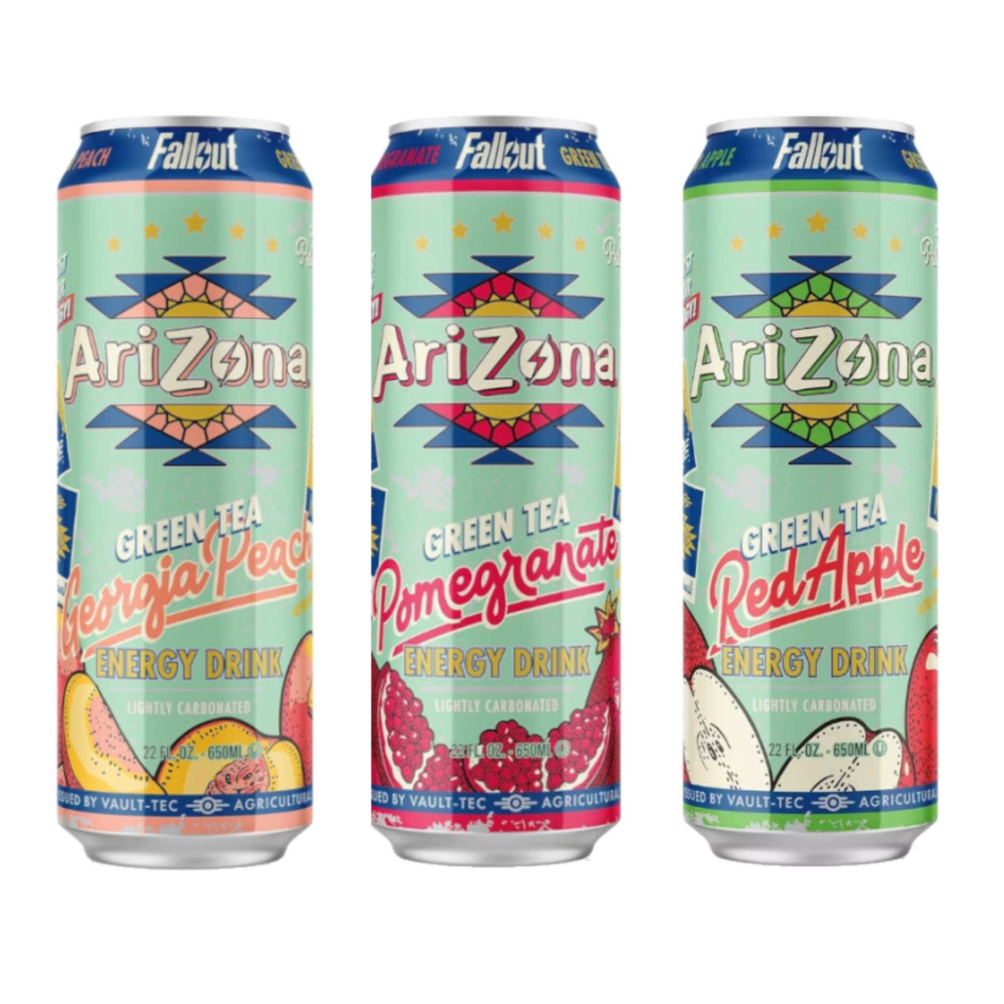 Arizona X Fallout Green Tea Energy Drink Bundle