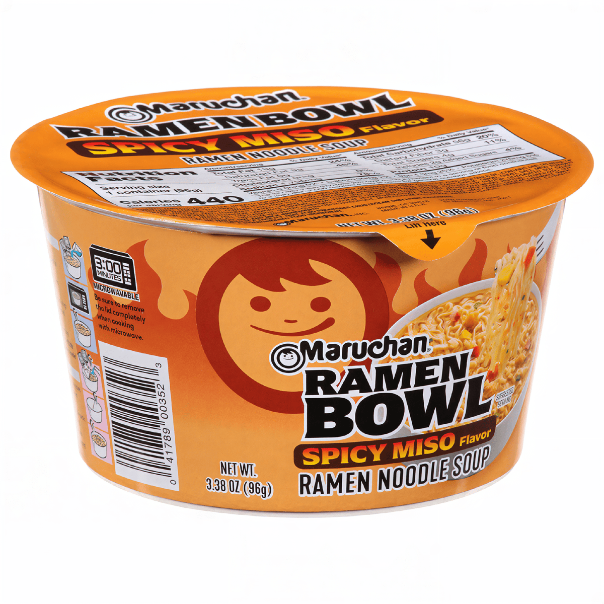 Maruchan Spicy Miso Ramen Bowl (96g)