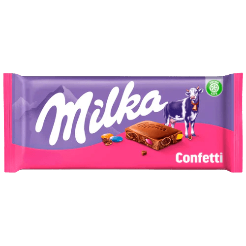 Milka Confetti Chocolate (90g)
