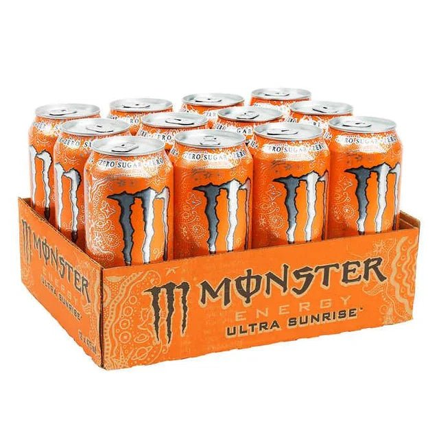Monster Ultra Sunrise Case of 12 (473ml x 12)