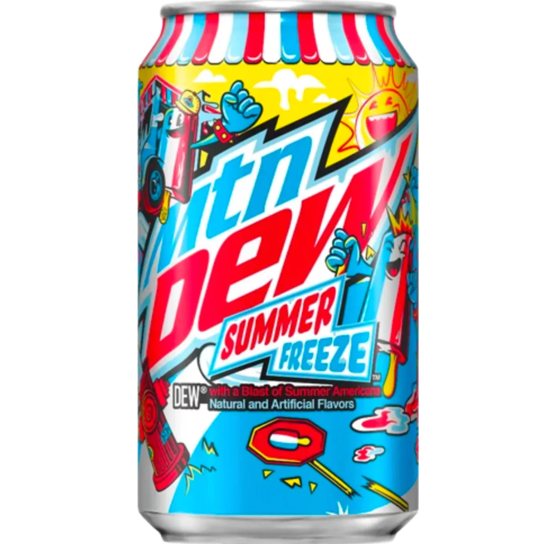 Mountain Dew Limited Edition Summer Freeze (355ml) (Best Before November 11th)