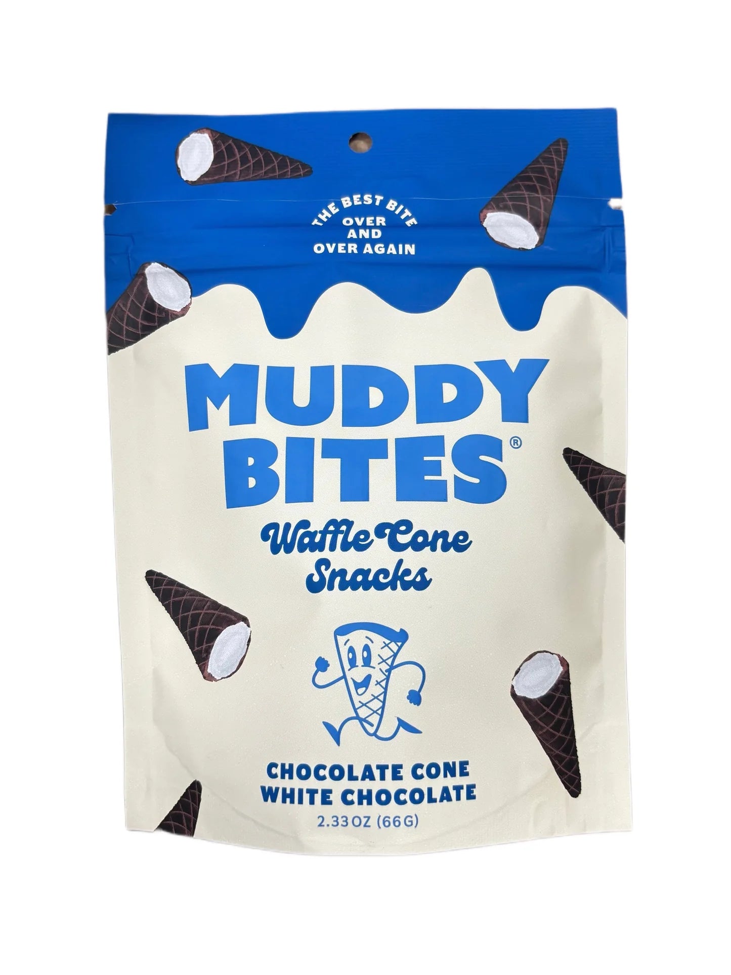 Muddy Bites White Chocolate Cone (66g)
