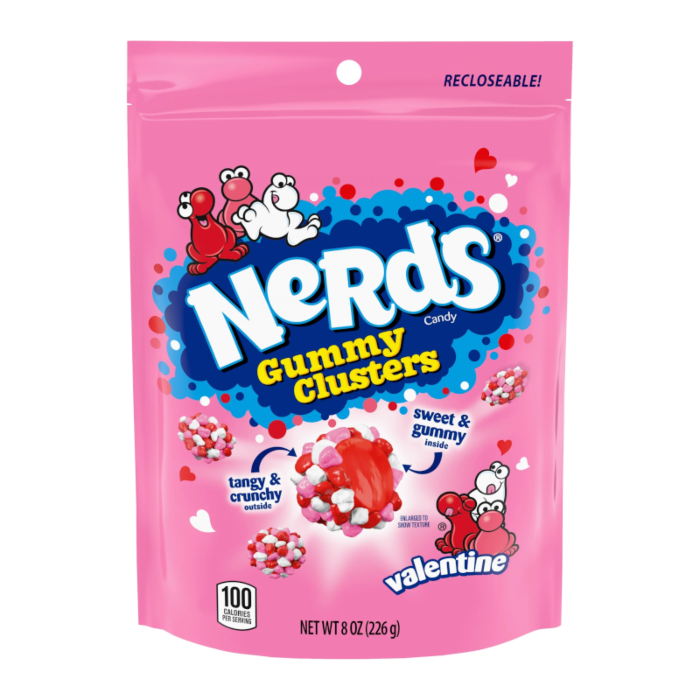 Nerds Valentine's Gummy Clusters (226g)