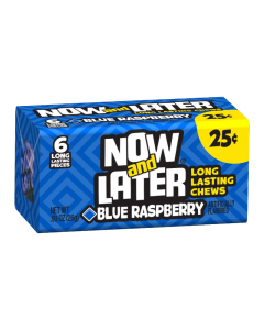 Now & Later Blue Raspberry Fruit Chews (26g)