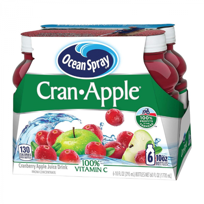 Ocean Spray Cran-Apple Juice (295ml) (6 Pack)