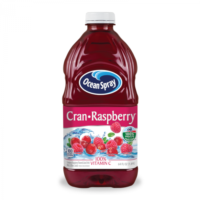 Ocean Spray Cran-Raspberry Juice (1.89 Litre)