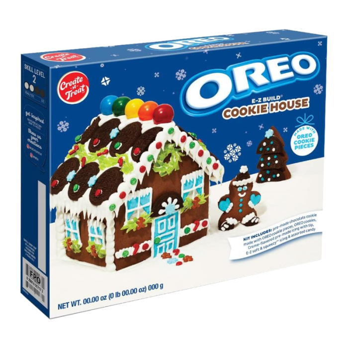 Oreo E-Z Build Your Own Cookie House Kit (763g)