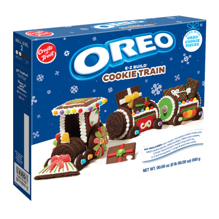 Oreo E-Z Build Your Own Cookie Train Kit (627g)