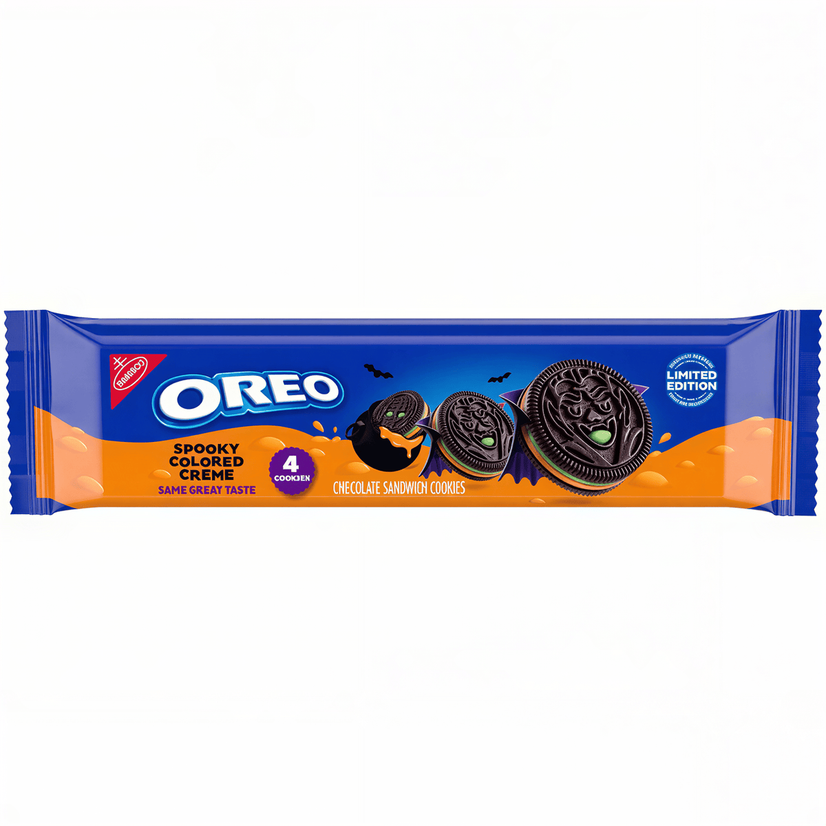 Oreo Halloween Spooky Coloured Creme 58g