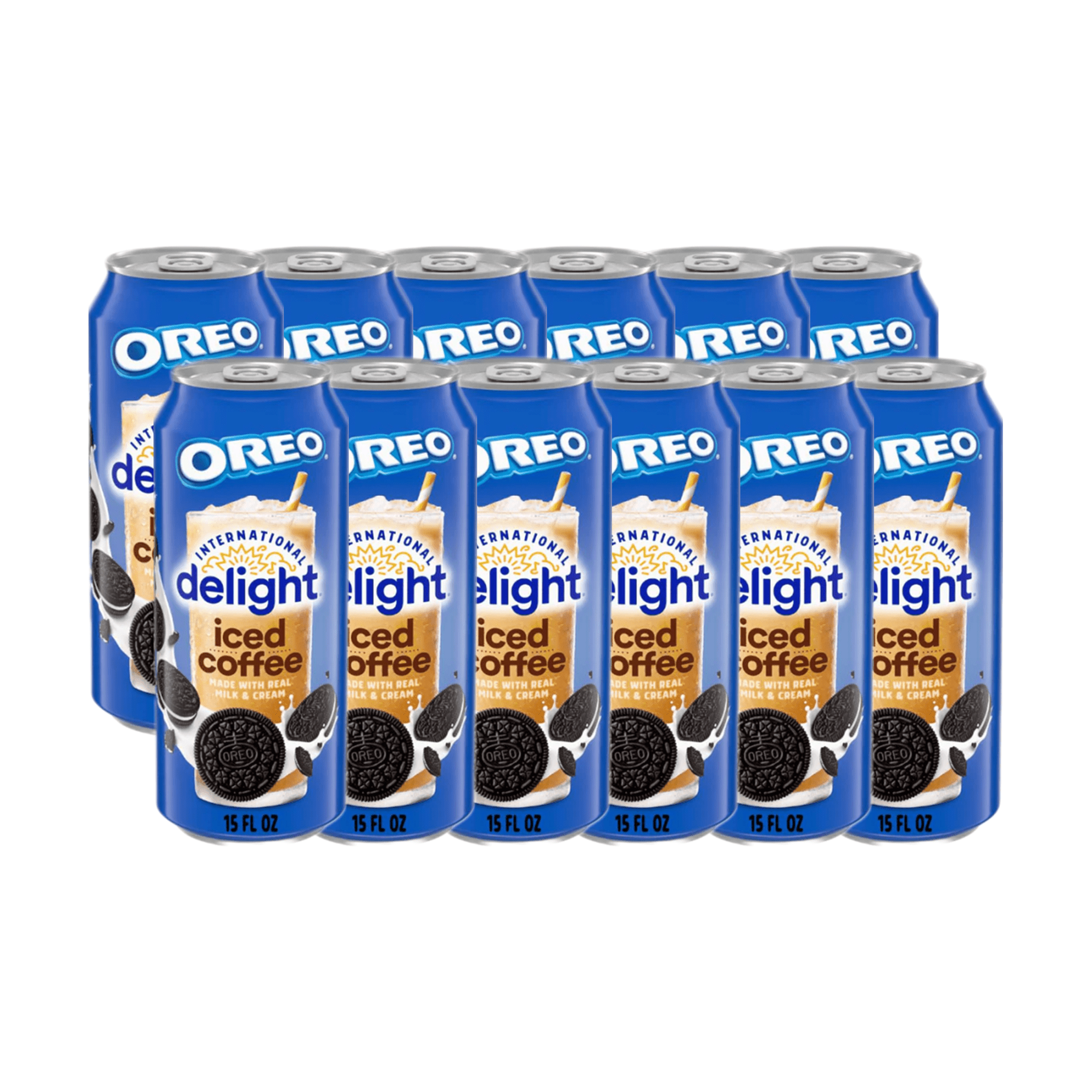Oreo Iced Coffee Can Case of 12 (12 x 443ml)