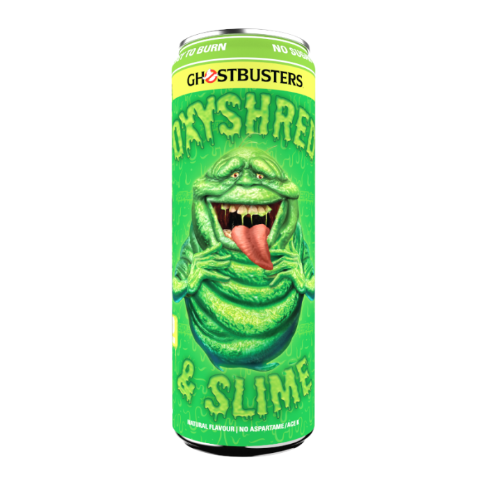 OxyShred Ghostbusters Slimer Zero Sugar Energy Drink (355ml)