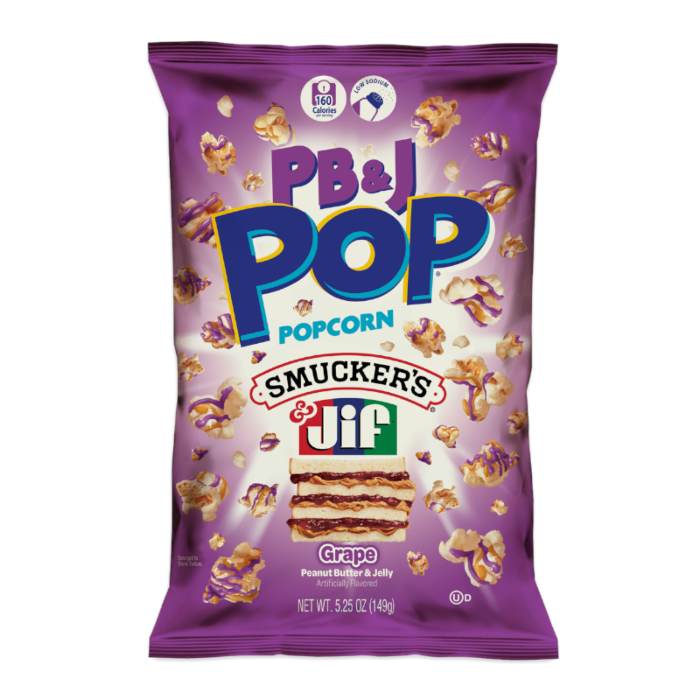 PB&J Pop Grape Popcorn (149g)