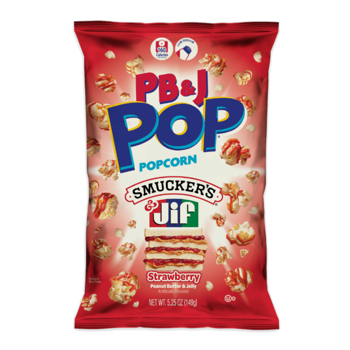 PB&J Pop Strawberry Popcorn (149g)