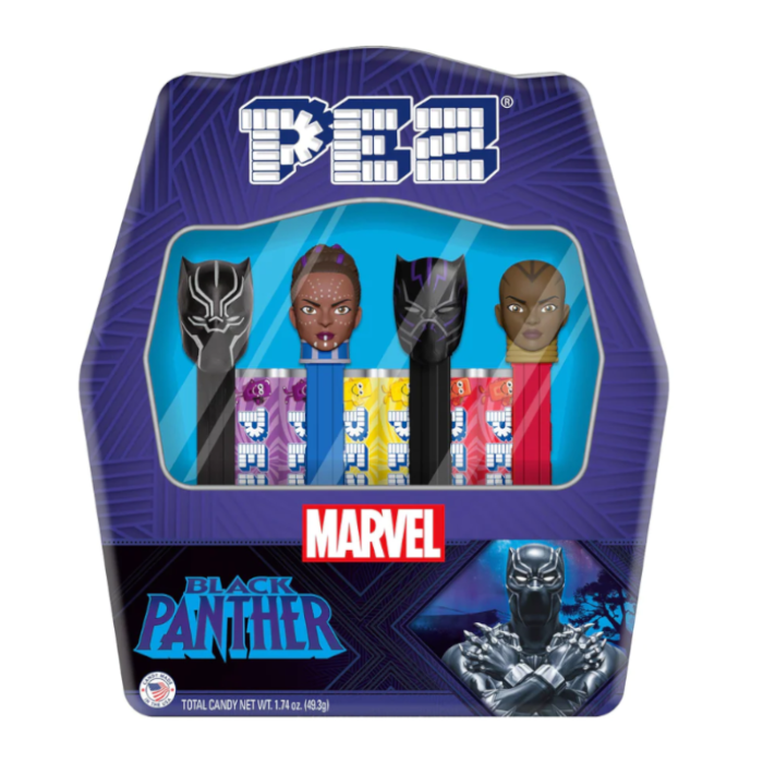 Pez Black Panther Gift Tin (392.6g)