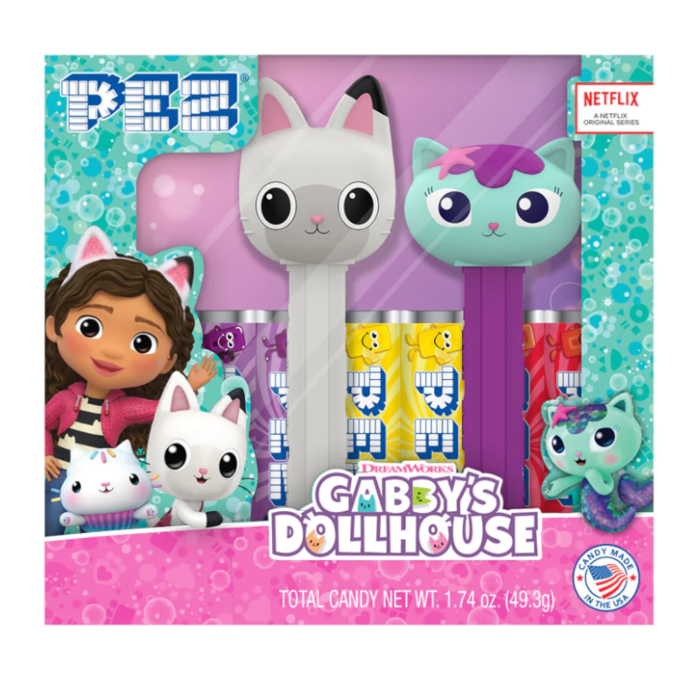 Pez Candy Dispenser Gabby's Doll House Gift Set (49.3g)