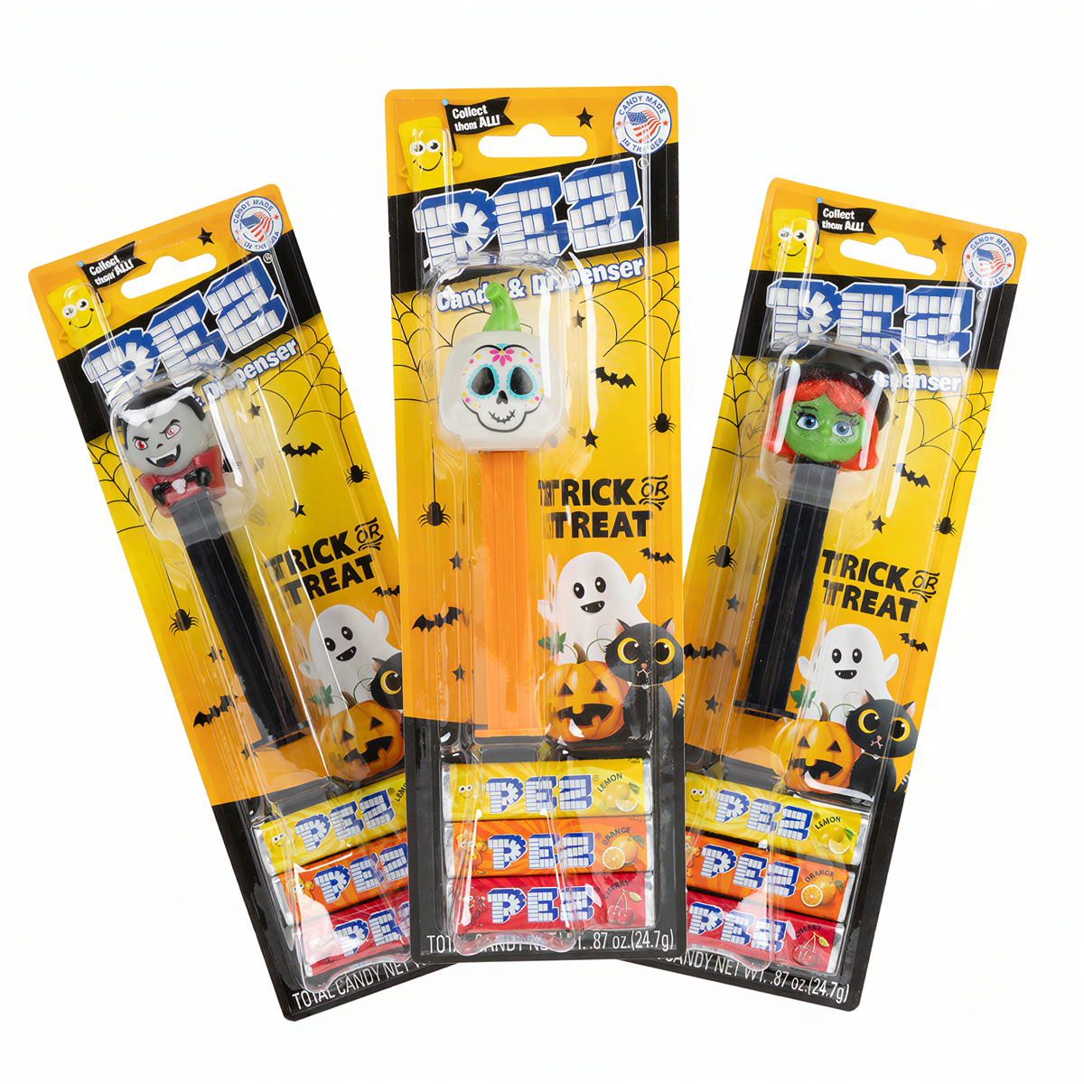 PEZ Halloween Blister Pack 24.7g